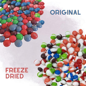 Freeze Dried Candy Wild Berry Skittles 5Oz Rainbow Candy - Ships In Box - Deliciously Crunchy, Intense Flavor, Lightweight Snack