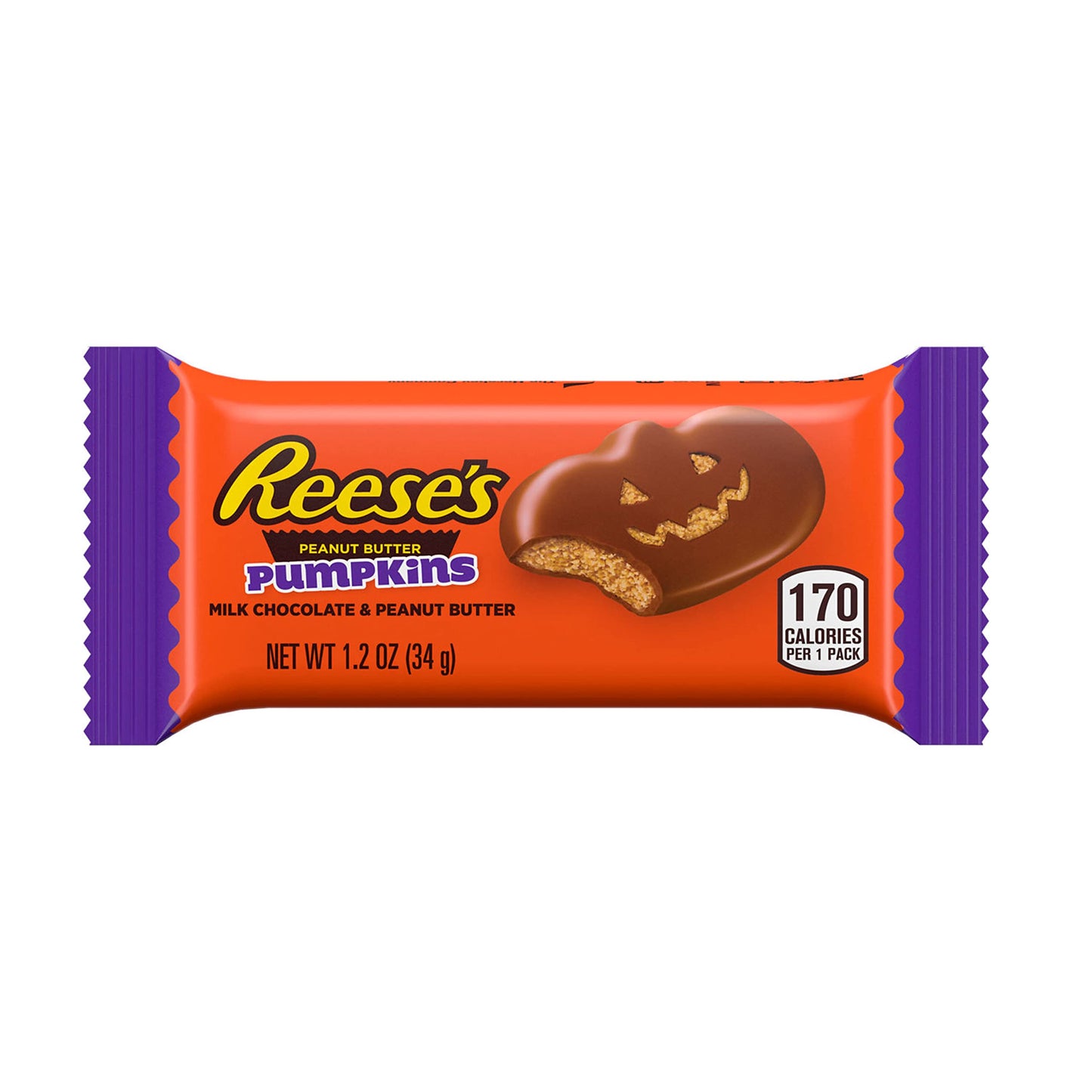 REESES Milk Chocolate Peanut Butter, 1.2 oz (36 count)