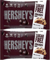 Hershey Zero Sugar Chocolate Baking Chips 8 oz Bags - Pack of 2 - Delicious for Baking or Eating - Make Sweet Treats that Everyo