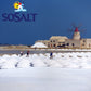 Coarse Sea Salt, SoSalt, Sicilian, 27.56 lbs (12.5 kg) Bulk, Foodservice Bucket, Canning, Pickling, Cooking, Grilling, Asado, Pa