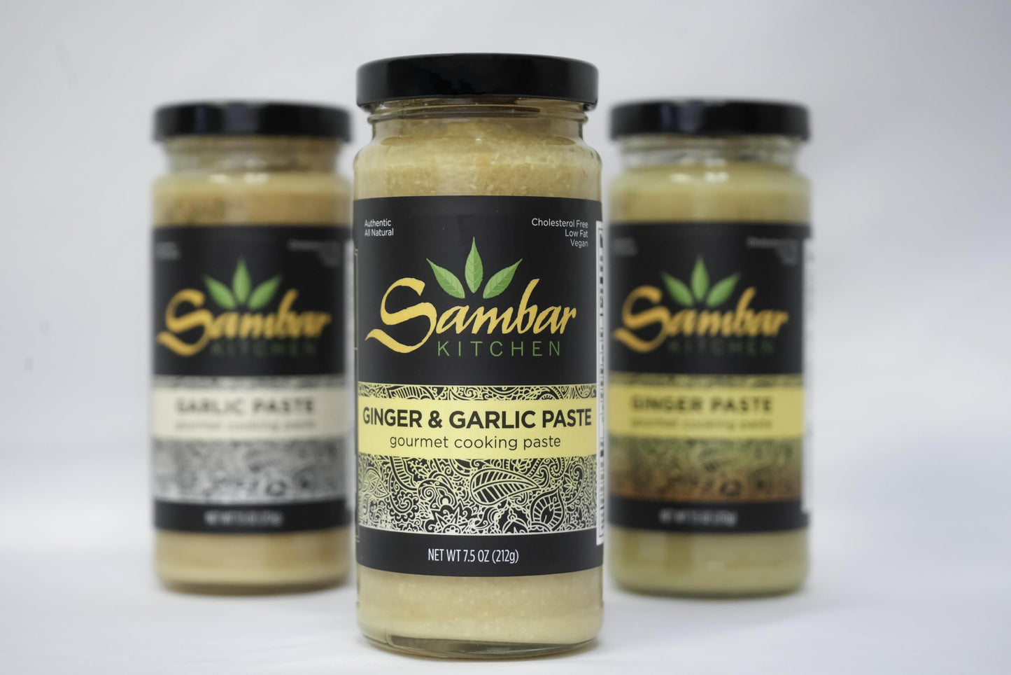 Sambar Kitchen | Ginger Paste - Essential Cooking Paste (7.5Oz, 1)