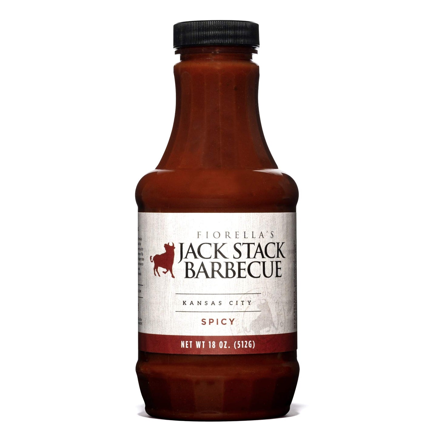 Fiorellas Jack Stack Barbecue Kansas City BBQ Sauce 2 Pack - Original & Spicy, 18oz Bottles, 1.12 Pound