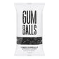 Large 1" Black Gumballs - 2 Pound Bag - Approximately 120 Gumballs Per Bag