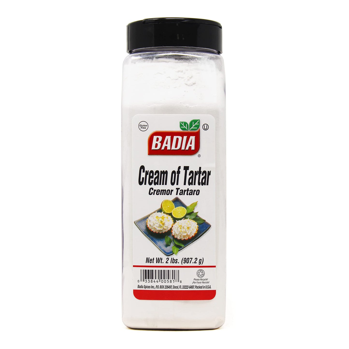 Badia Cream of Tartar, Baking Stabilizer & Leavening Agent, 32 Ounce, Ideal for Meringues and Baked Goods