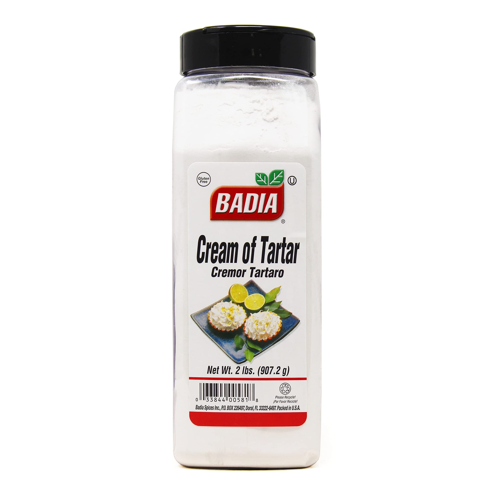 Badia Cream of Tartar, Baking Stabilizer & Leavening Agent, 32 Ounce, Ideal for Meringues and Baked Goods