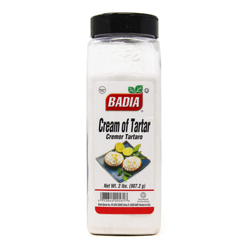 Badia Cream of Tartar, Baking Stabilizer & Leavening Agent, 32 Ounce, Ideal for Meringues and Baked Goods