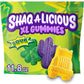 9 SHANIS ROOTS SHOOTS Shaq-a-licious XL Gummies, Jumbo Fruit-Flavored Candy, 11.8 oz, Fun Shapes, Chewy Snack  , Pack of