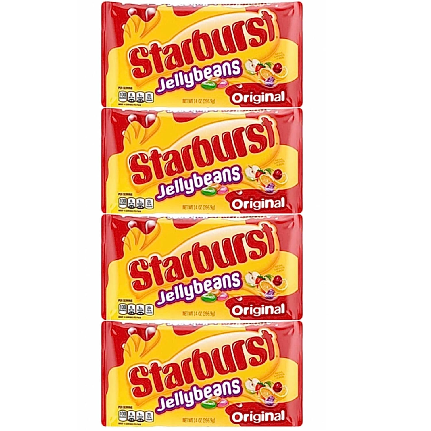 Smiling Sweets Original Starburst Jelly Beans Flavors, Fun to Share with Friends and Family, Ideal for all Holidays and Any Time