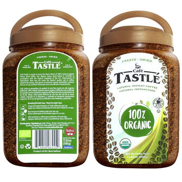 Cafe Tastl   100% Organic Instant Coffee, 17.85 Ounce