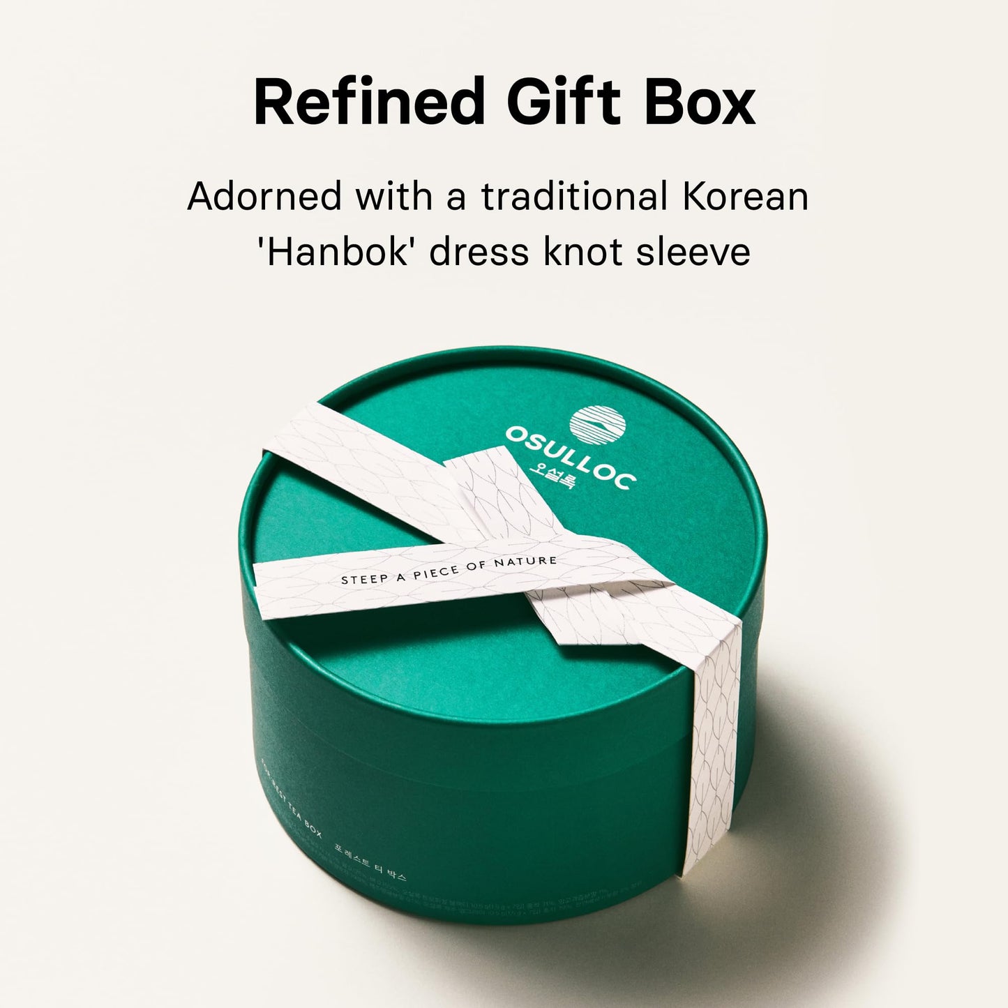 Osulloc For:Rest Tea Box (42 Count, 6 Types X 7Ea,) Exquisite & Unique Gift Idea For Tea Lover, Variety Gift Box Sampler, 6 Uniq