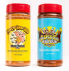 Meat Church BBQ Rub Combo: Honey Hog (14 oz) and Holy Gospel (14 oz) BBQ Rub and Seasoning for Meat and Vegetables, Gluten Free,