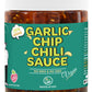 SAUCE UP Vegan Garlic Chip Chili Sauce | 100% Natural, Gluten-Free, Keto, No MSG | Crunchy, Sweet, Savory, Mildly Hot | Fried Ga