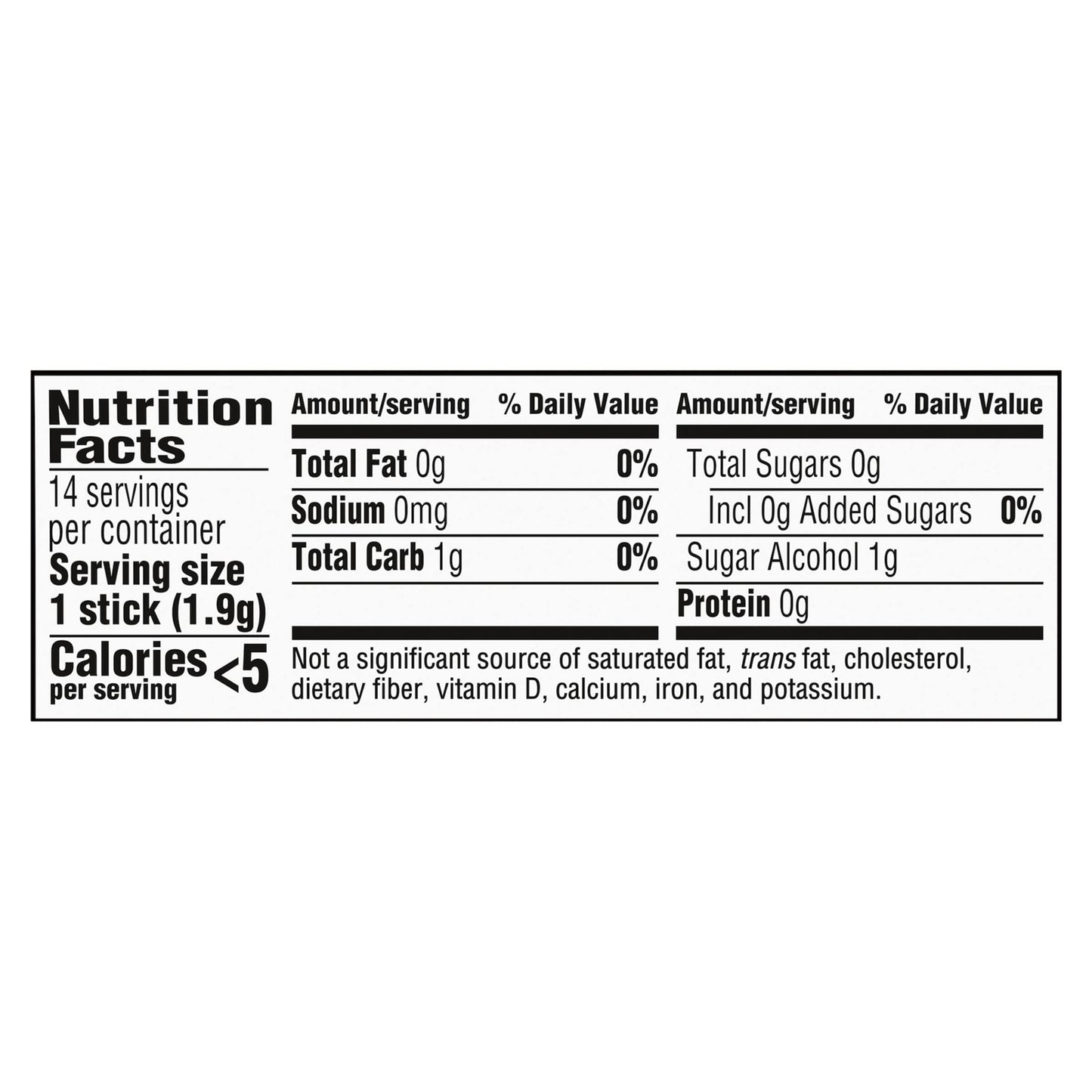 Trident Cinnamon Sugar-Free Chewing Gum, 12 Packs Of 14 Pieces (168 Total Pieces)