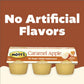 Motts No Sugar Added Caramel Apple Applesauce Cups, 3.9 oz cups, 72-count, Made With Real Fruit, Good Source of Vitamin C, On-th