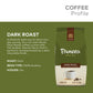 Panera Dark Roast, Ground Coffee, 100 percent Arabica Coffee, Bagged 12oz.