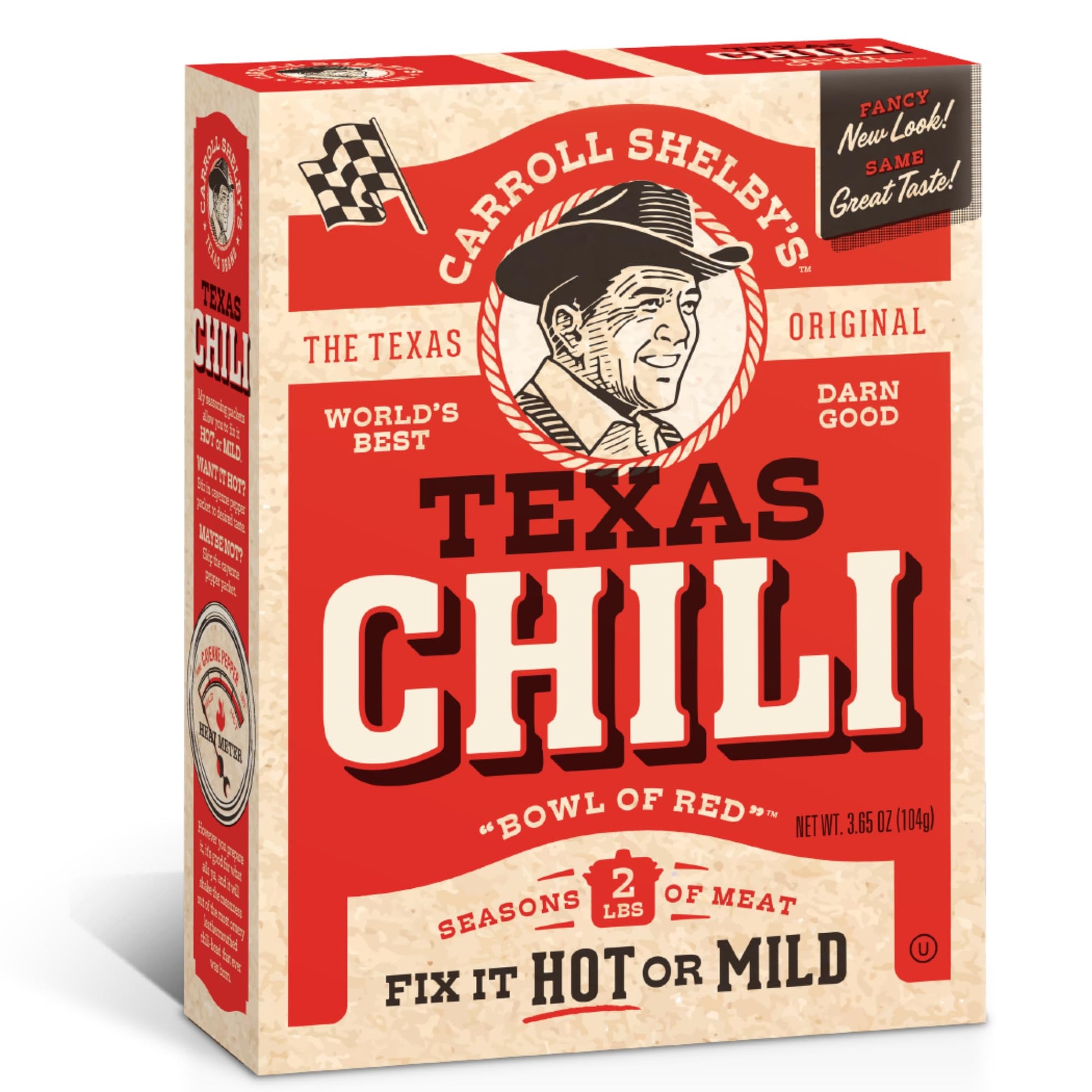 Carroll Shelby'S Original Texas Brand Chili Kit 3.65Oz Box (Pack Of 1)