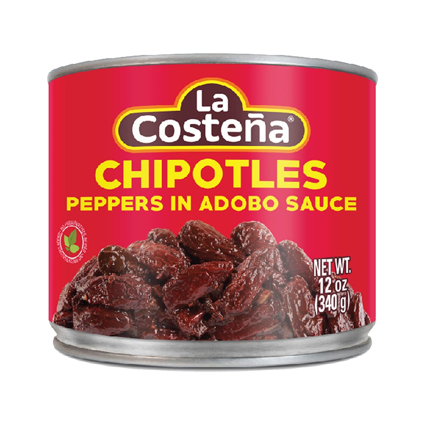 La Costeña Chipotle Peppers In Adobo Sauce 12 Oz (12-Pack)