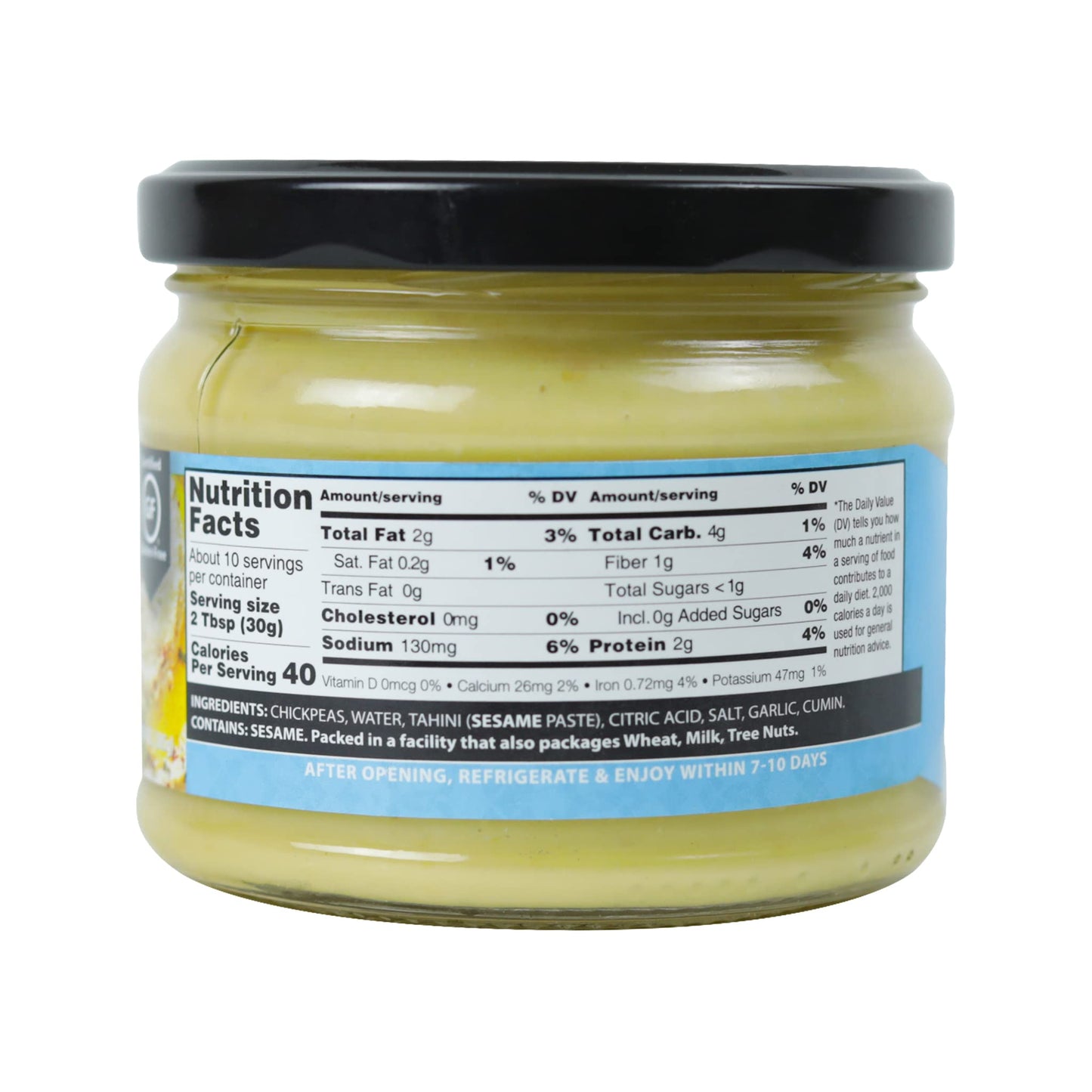 Wild Garden Roasted Garlic Hummus Dip Salad Dressings Dips And Sauce No Additives No Preservatives10.7 Oz