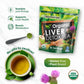 Opportuniteas Organic Liver Detox Tea Powder - Matcha, Milk Thistle, Spirulina - 2.6 oz - Green