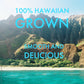 Maui Coffee Company 100% Hawaiian Coffee, Whole Bean (7 Oz. Bag) - Dark Roast W Bold Clean Bright Full-Bodied Flavor - Grown & Small Batch Roasted In Hawaii