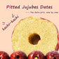 KachiKachi Pitted Dried Jujube Dates - 1.1lb/500g, Sweet Chinese Red Dates for Snacks, Soup, Baking & Home Decor