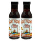 Lems Meat Varnish Sweet Hot BBQ Sauce - Gluten Free, Award Winning - 12 oz Bottle - Perfect for Grilling and Smoking - 2 Pack