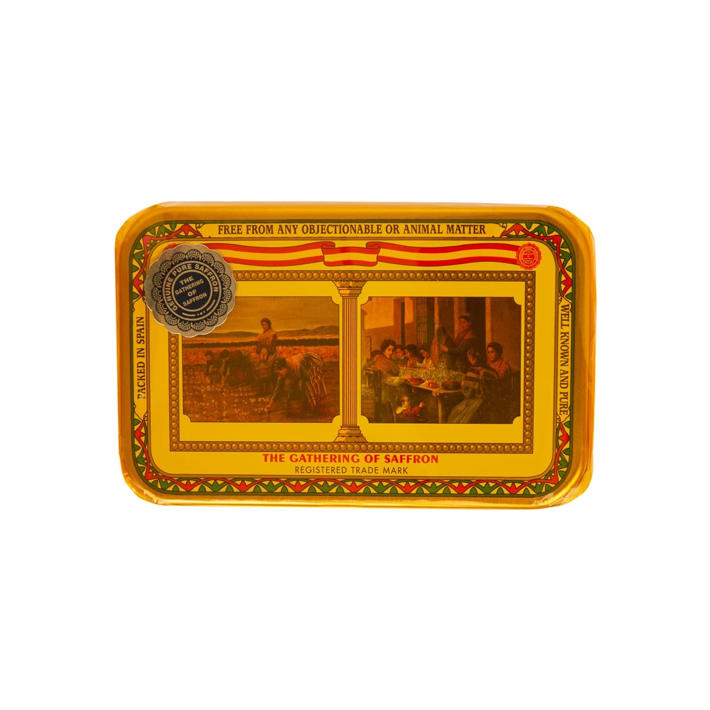 The Gathering of Saffron Premium Saffron Threads Spice, 1 Ounce (Pack of 4) - Ideal for Paella, Risotto, Tea, and Culinary Uses