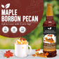 SYRUVIA Maple spirit-inspired flavor Pecan Syrup - 25.4 fl oz, Kosher, Gluten Free, Ideal for Coffee, Drinks, Desserts