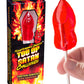 Flamethrower Candy Co Toe Of Satan Lollipop One Pack Carolina Reaper Spicy Challenge