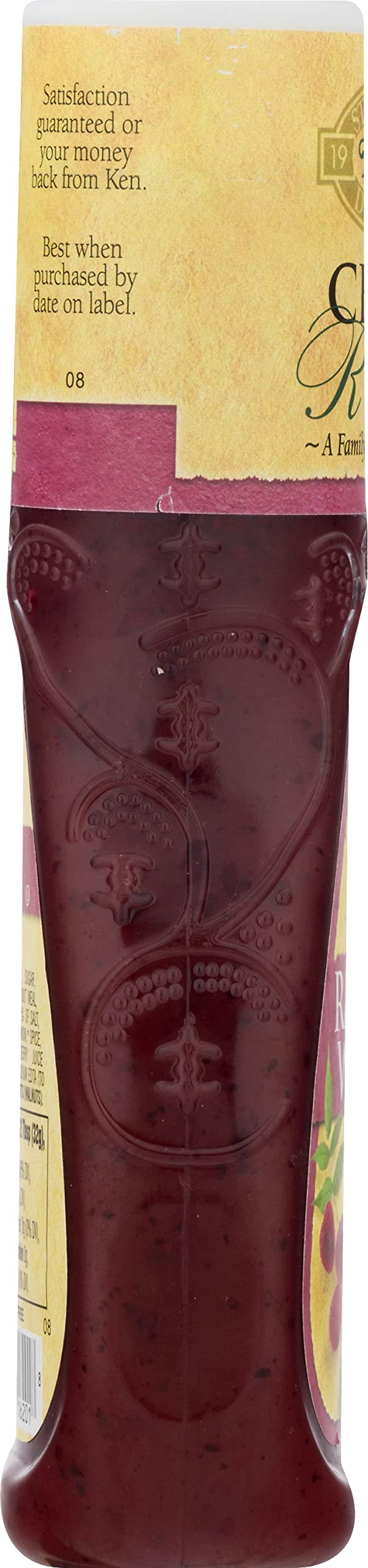 Kens Steak House Raspberry Walnut Dressing, 9 Ounce (Pack of 3), Flavorful Salad Dressing