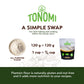 Tonomi Plantain Flour, Gluten-Free, Non-GMO, 16 Ounce (1lb) Bag