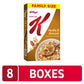 Kelloggs Special K Breakfast Cereal, Fiber Cereal, Family Breakfast, Family Size, Vanilla and Almond, 17oz Box (1 Box)