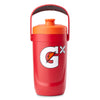 Gatorade Gx Performance Jug, 64oz, Leakproof, Non-Slip Grip, Red, Model RED64