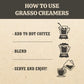 Coffee Booster Mocha Coffee Creamer, Organic Coconut Oil & Grass Fed Ghee, 15 oz Jar, 30 Servings