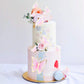 Cyodoos 30Pcs Red Gold Edge Mixed Size Lively 3D Waterproof Butterfly Cupcake Topper For Girls Women'S Happy Birthday Wedding Pa