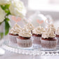 Fuutreo 48 Pcs Glitter Heart Cupcake Toppers Wedding Cupcake Picks Love Birthday Cake Decorations Heart Toothpicks For Wedding B
