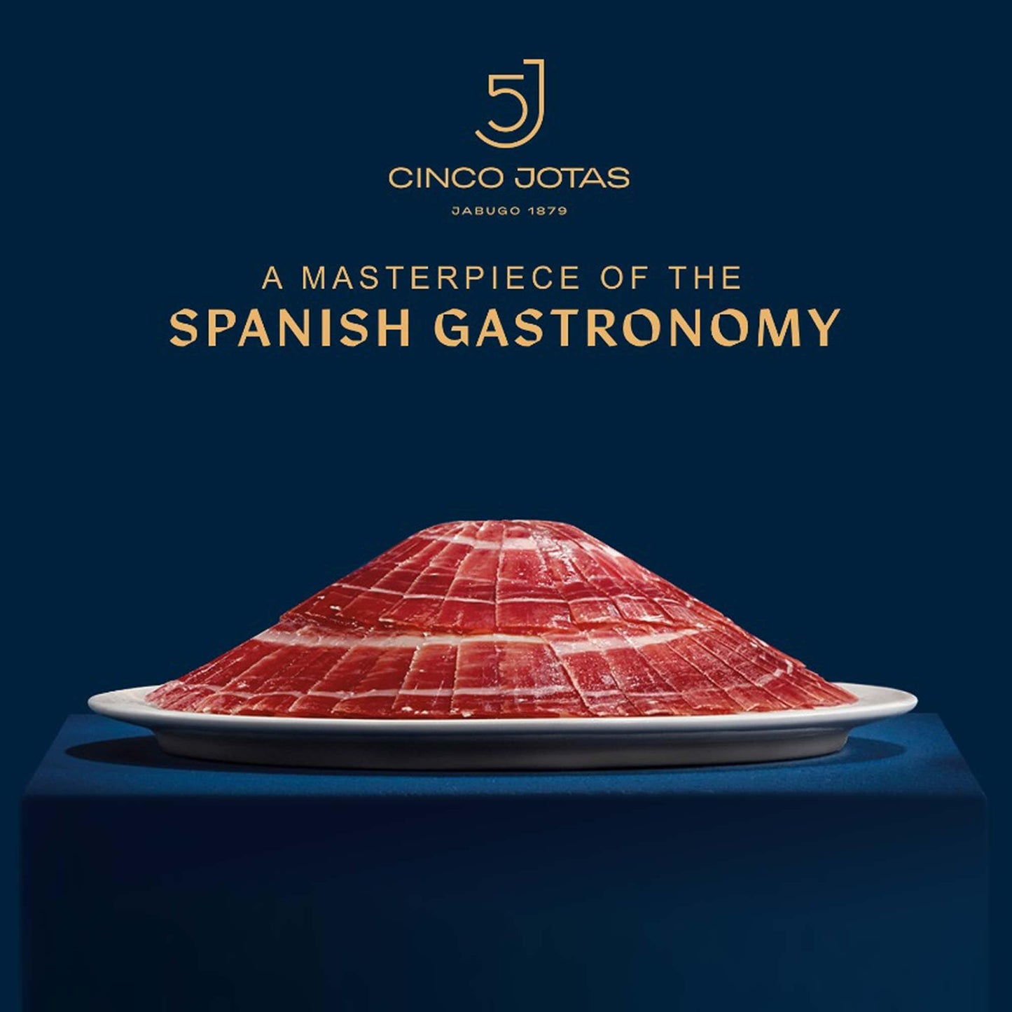 ZENDEU Cinco Jotas Hand-Carved Jamón Ibérico | 100% Acorn-Fed Iberian Ham | 3 oz Traditional Carving