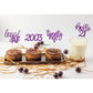 24 Pcs Glitter 21St Birthday Cupcake Toppers For Celebrating Twenty-One Years Old Birthday Party Decorations (Purple Glitter)