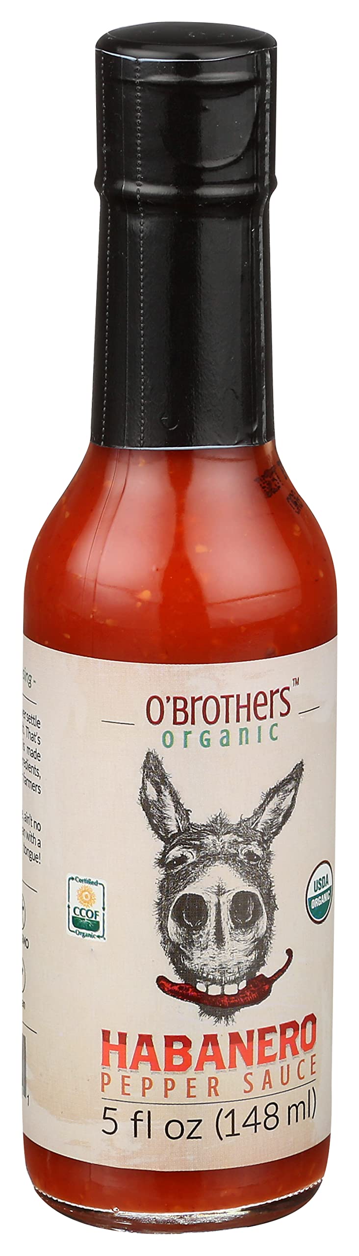 OBrothers Hot Sauce Habanero Pepper Sauce (12X5 OZ)