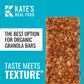 Kates Organic Energy Bars, Non-GMO, Gluten-Free, Peanut Butter Hemp & Flax, 2.2 oz (Pack of 6)