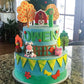 Jevenis Farm Animal Cake Decoration Farm Animal Birthday Cake Topper Cow Cake Decoration For Farm Animal Baby Shower Birthday Pa