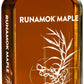Runamok Ginger Root Infused Maple Syrup - Gluten Free Natural Sweetener - 8.45 Fl Oz (250mL)