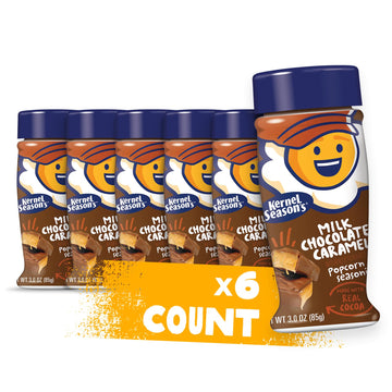Kernel Season'S Popcorn Seasoning, Milk Chocolate Caramel, 3 Ounce (Pack Of 6)