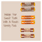Reeds Candy Rolls - Butterscotch, Cinnamon, Root malt-inspired - Pack of 6 (1.76oz) - Traditional Hard Candy