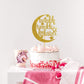 Gold Glitter Twinkle Twinkle Little Star Cake Topper For Baby Shower,Gender Reveal,Baby 1St 2Nd Birthday Party Decorations Suppl