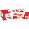 Yoplait Original Low Fat Yogurt Variety Pack, Strawberry and Harvest Peach, Made with Real Fruit, 8 Yogurt Cups, 48 oz