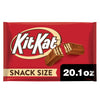 KIT KAT Milk Chocolate Wafer Snack Size, Candy Jumbo Bag, 20.1 oz
