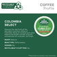 Green Mountain Coffee Roasters Colombia Select Coffee, Keurig Single-Serve K-Cup Pods, Medium Roast, 32 Count
