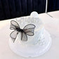 20 Pack Bow Cupcake Toppers Birthday Bowknot Black Bow High Footed Cup Balloon Party Decorations Cupcake Picks Bridal Cake Desse