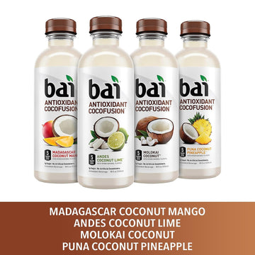 Bai Coco Volcanic Antioxidant Beverage Variety Pack (Pack Of 1) 18 Fl Oz, 270 Fluid Ounce